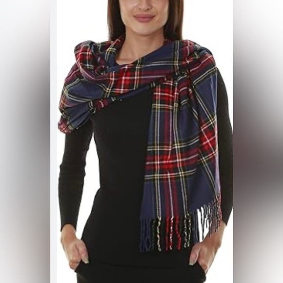 J.Crew Plaid Scarf/wrap Cover Women’s‎ - Picture 12 of 12